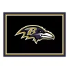 Baltimore Ravens Area Rug, 4x6