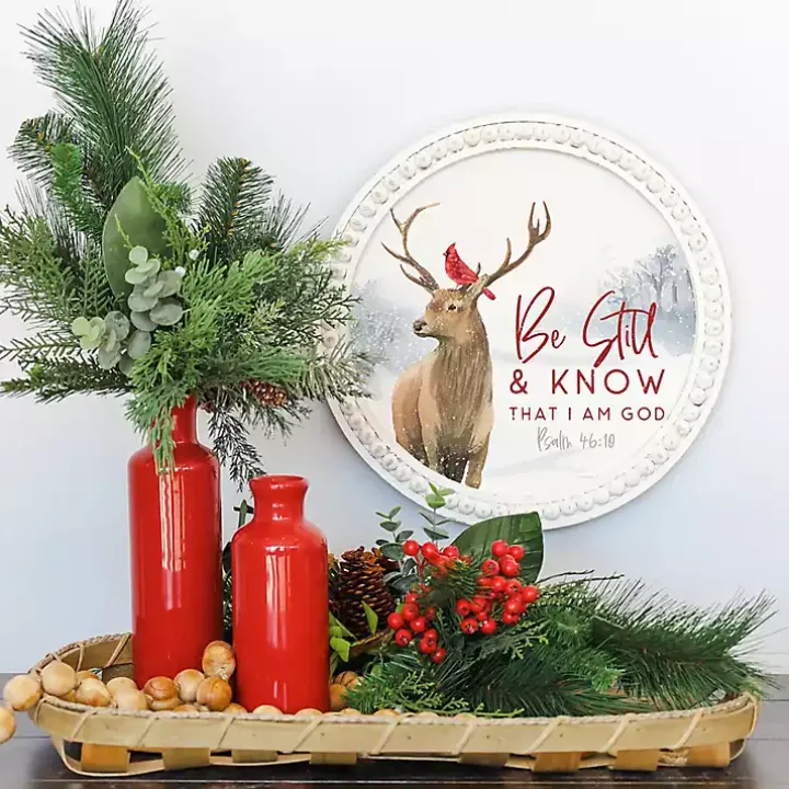 Be Still & Know Wall Plaque