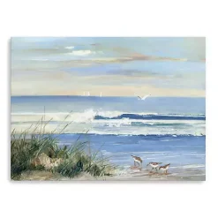 Beach Combers Coastal Canvas Wall Art