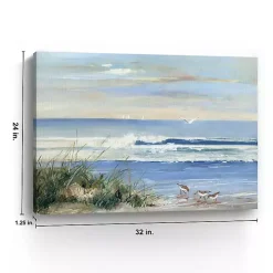 Beach Combers Coastal Canvas Wall Art