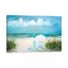 Beach Relaxation Canvas Art Print