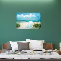 Beach Relaxation Canvas Art Print