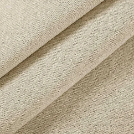 Beige Burlap Knotted Curtain Panel Set, 108 in.