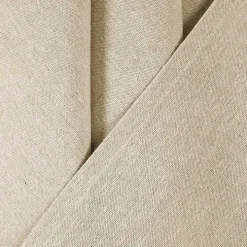 Beige Burlap Knotted Curtain Panel Set, 108 in.