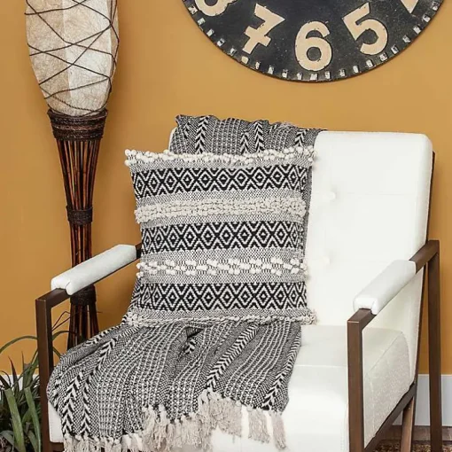 Belinda Boho Textural Throw Pillow
