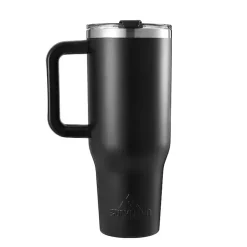 Black 40 oz. Insulated Travel Tumbler