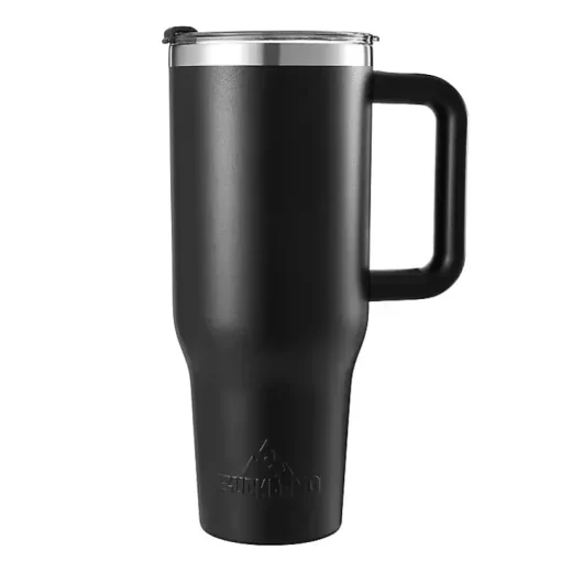 Black 40 oz. Insulated Travel Tumbler
