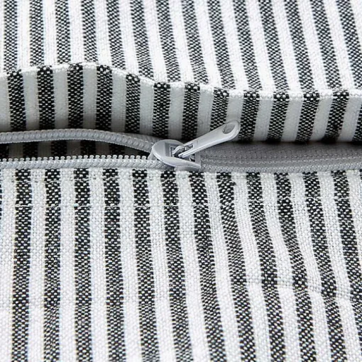 Black and White Check Pillow Covers, Set of 4