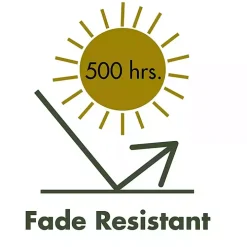 Black and White Palm Leaf Outdoor Pillow