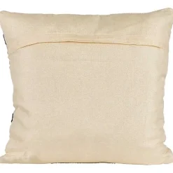 Black and White Woven Stripe Indoor/Outdoor Pillow