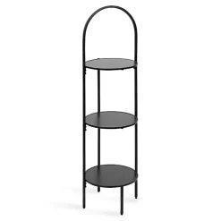 Black Arched 3-Tier Plant Stand