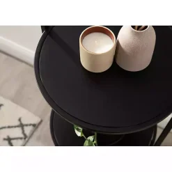 Black Arched 3-Tier Plant Stand