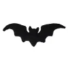 Black Bat Shaped Halloween Pillow