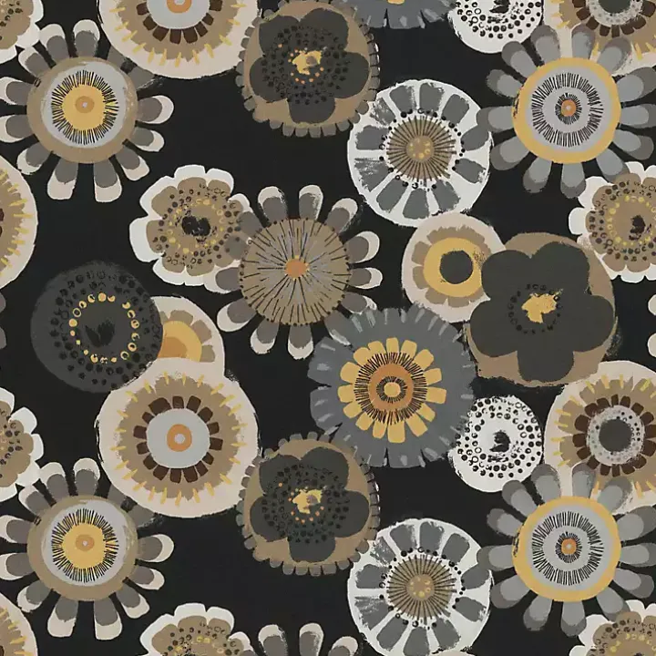 Black Crosby Wicker Chair Cushions, Set of 2