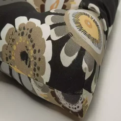 Black Crosby Wicker Chair Cushions, Set of 2