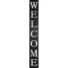 Black Foldable Welcome Porch Board