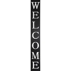 Black Foldable Welcome Porch Board