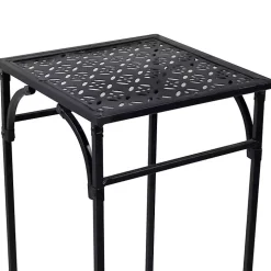 Black Garden 3-pc. Plant Stand Set