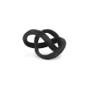 Black Infinite Abstract Knot