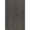 Black Intertwine Indoor/Outdoor Area Rug, 7x9