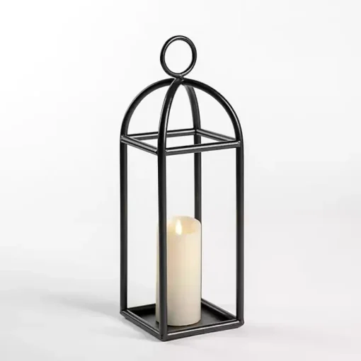 Black Iron Carlisle Lantern, 19 in.