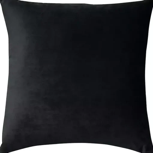 Black Leopard Jacquard Pillow