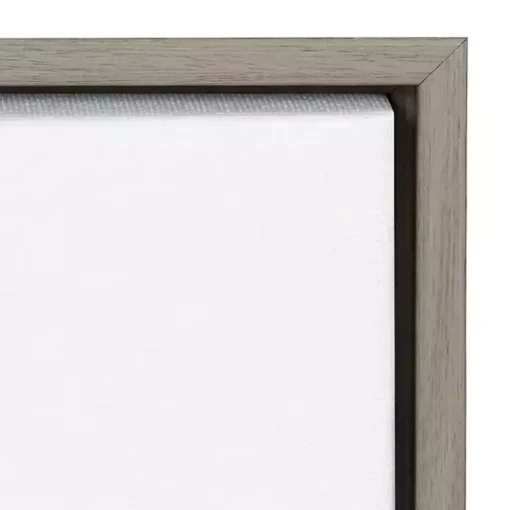 Black White Winter Reindeer Framed Art Print