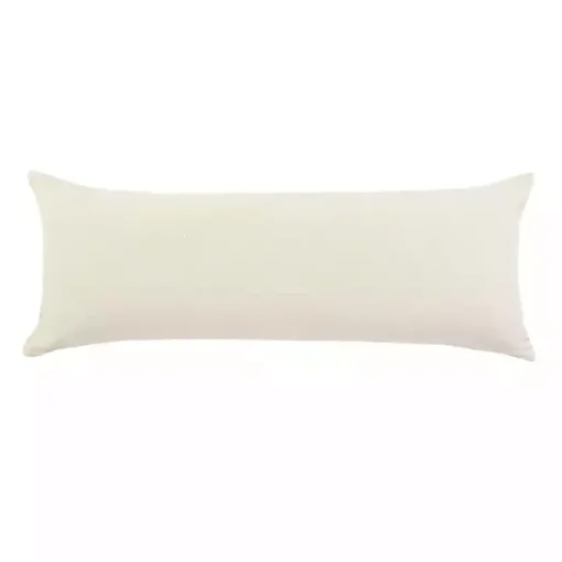 Black Wispy Ways Tufted Stripe Lumbar Pillow