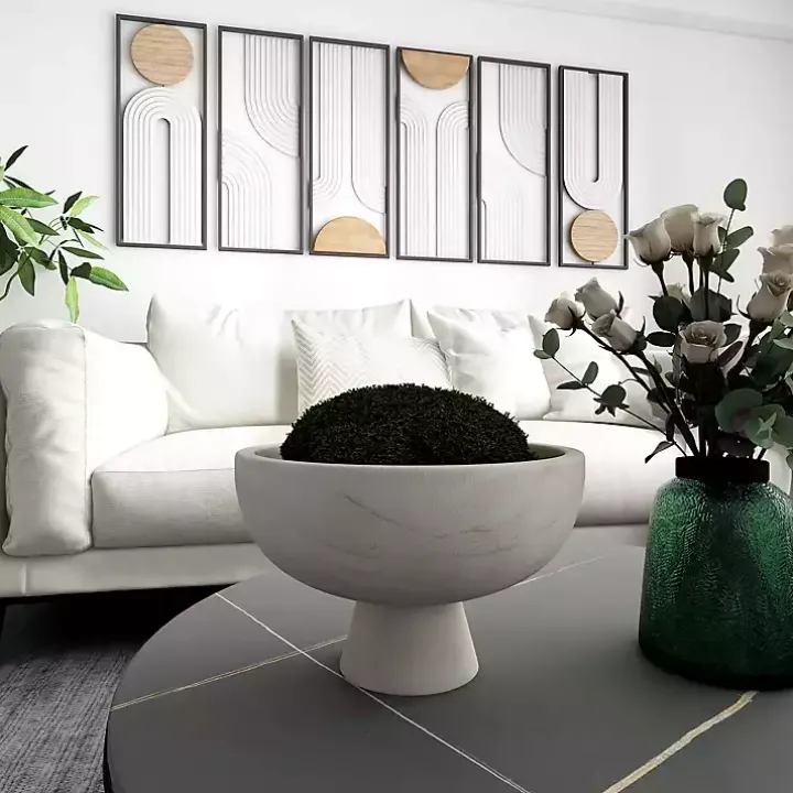 Blayne Wood Pedestal Bowl