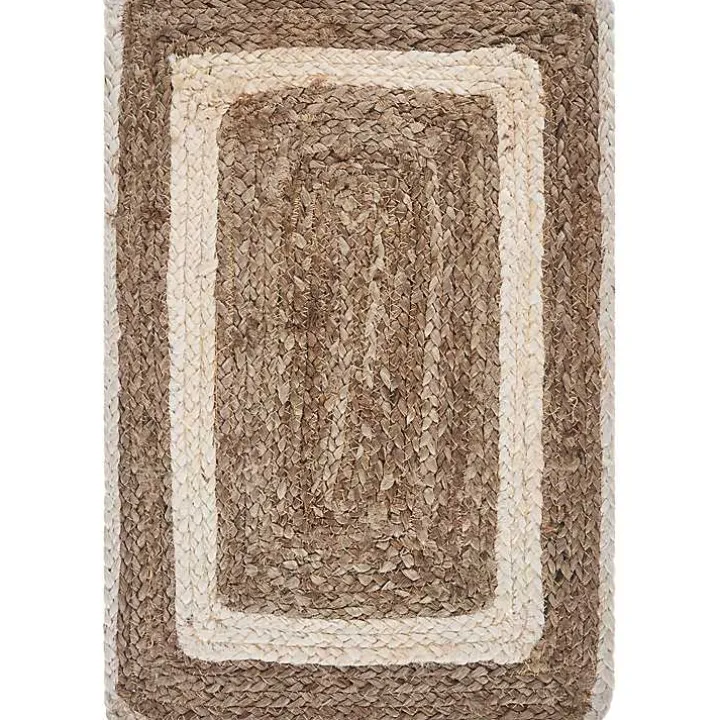 Bleached Border Jute Placemats