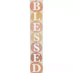 Blessed Colorful Pumpkins Fall Porch Board