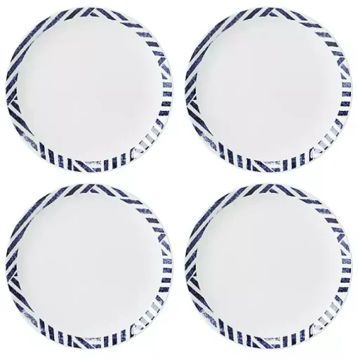 Blue & White Harbour 12-pc. Dinnerware Set