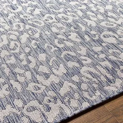 Blue Amur Outdoor Rug, 5x7