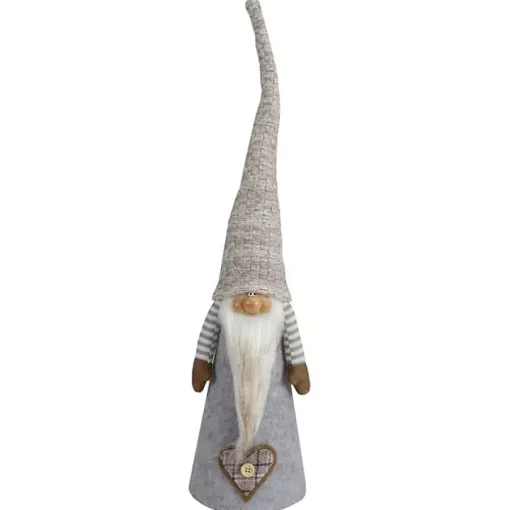 Blue and Gray Gnome Figurine