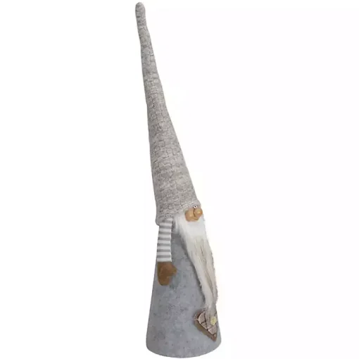 Blue and Gray Gnome Figurine