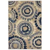 Blue Bliss Bay Outdoor Area Rug, 7x10
