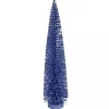Blue Bottle Brush Christmas Tree, 14 in.