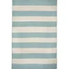 Blue Cabana Stripe Indoor/Outdoor Area Rug, 7x9