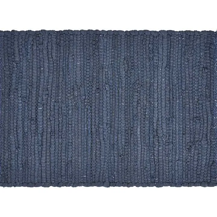 Blue Casual Woven Placemats, Set of 4