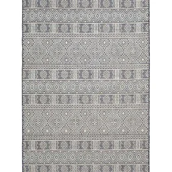 Blue Draya Indoor/Outdoor Area Rug, 5x7