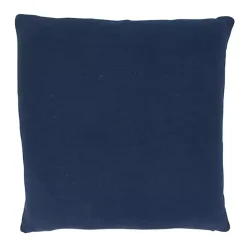 Blue Geometric Colorblock Throw Pillow