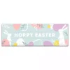 Blue Hoppy Easter Canvas Wall Plaque