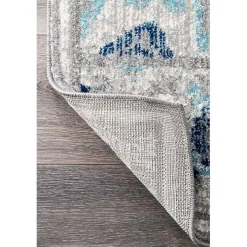 Blue Kiyoko Area Rug, 5x7