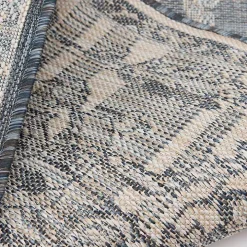 Blue Medallion Lava Indoor/Outdoor Area Rug, 7x9