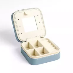 Blue Monogram L Travel Jewelry Box