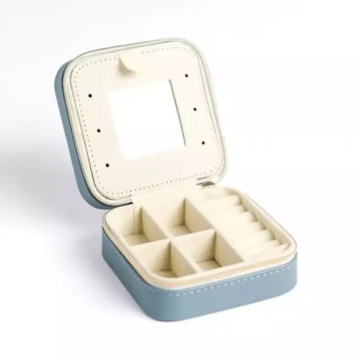 Blue Monogram L Travel Jewelry Box