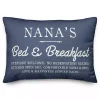 Blue Nana's Bed and Breakfast Accent Pillow