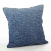 Blue Ombre Down Filled Square Throw Pillow