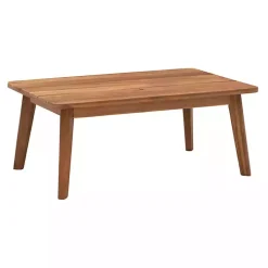 Blue 4-pc. Acacia Wood Outdoor Living Set