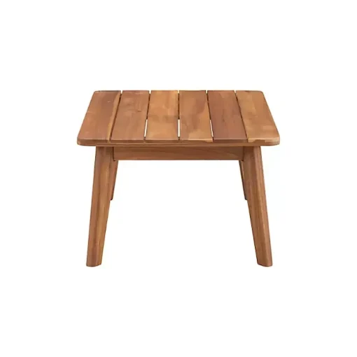 Blue 4-pc. Acacia Wood Outdoor Living Set
